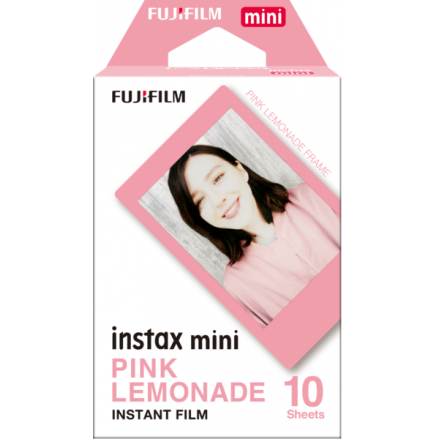 Фотобумага Fujifilm INSTAX MINI PINK LEMONADE (54х86мм 10шт)